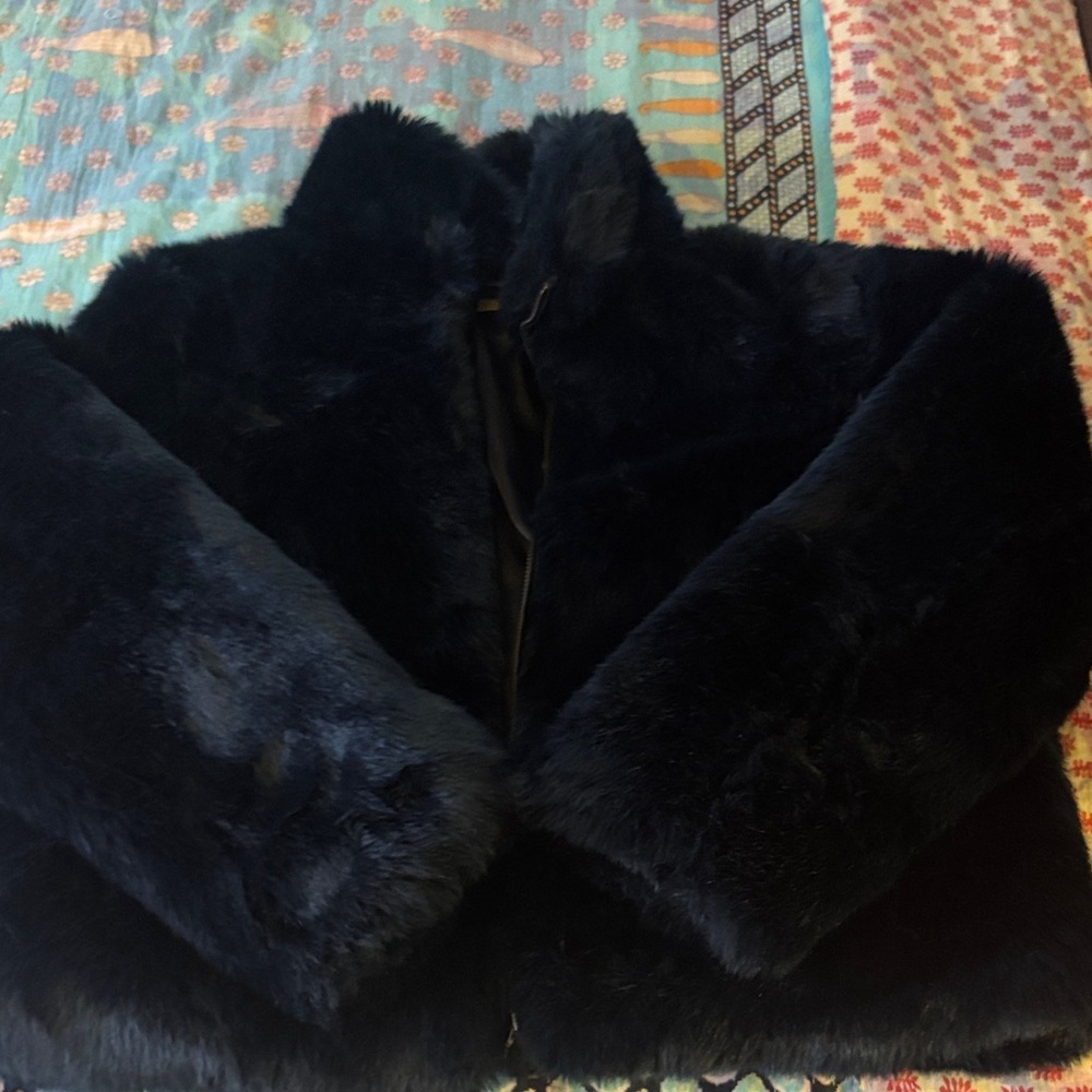 Michael Kors faux fur jacket